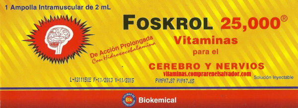 Refuerce el cerebro con FOSKROL INYECCION TRIPACK - Image 2