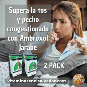 AMBROXOL NORDIC 15MG/5ML JARABE | 120ml Duo Pack