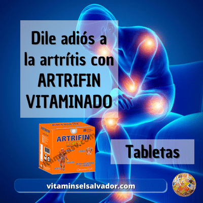 ARTRIFIN VITAMINADO 80 Tablets for Joint Health