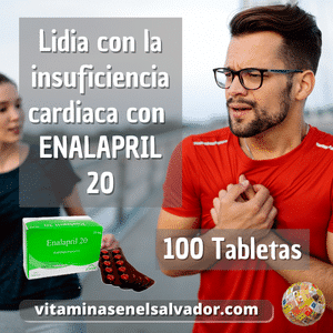 ENALAPRIL ECOMED 20mg - 100 Tablets for Heart Support