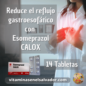 Esomeprazole Calox 40 mg | 14 Coated Tablets