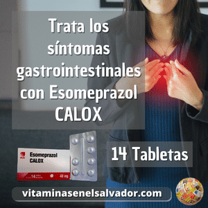 Esomeprazol Calox 40 mg 14 Coated Tablets
