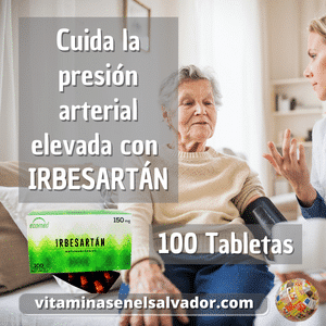 IRBESARTAN 150 MG TABLETAS RECUBIERTAS ECOMED - 100 Count